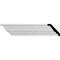 Ekena Millwork SAMPLE - 2 3/8"H x 2 3/8"P x 3 1/4"F x 12"L, (1 1/2" Repeat), Nadia Crown Moulding SAMPLE-MLD02X02X03NA - alternate 1